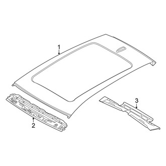 Audi OE - Roof & Components (With Sunroof), (Premium / Premium Plus / Prestige)