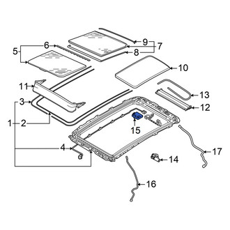 Audi OE - Sunroof Control Module