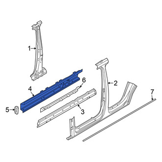 Audi OE - Right Rocker Panel