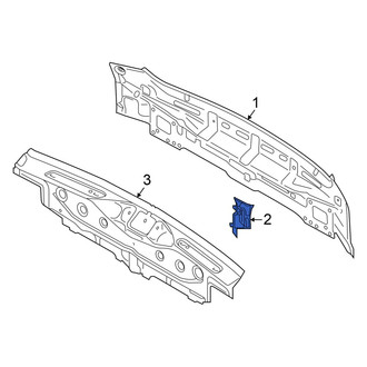 Audi OE - Rear Rear Body Reinforcement Plate