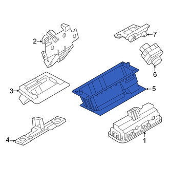 Audi OE - Rear Liftgate Finish Panel