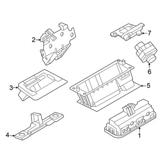 Audi OE - Lift Gate - Lock & Hardware (Premium / Premium Plus / Prestige)