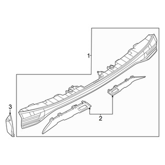 Audi OE - Rear Lamps - Combination Lamps (Lift Gate), (GUB Body Code)