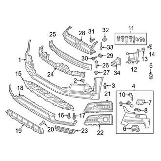 Audi OE - Front Bumper & Grille - Bumper & Components