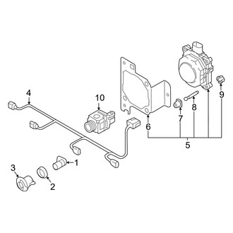 Audi OE - Front Bumper & Grille - Electrical Components