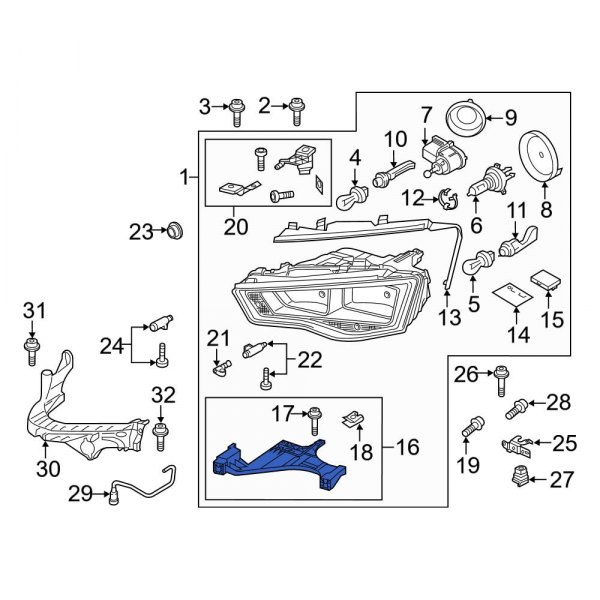 Headlight Bracket