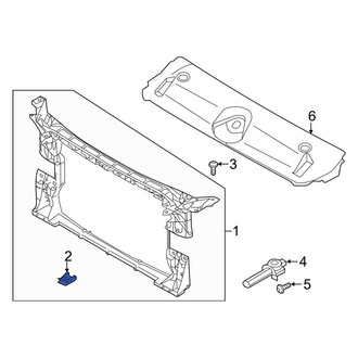 Audi OE - Radiator Support Panel Nut