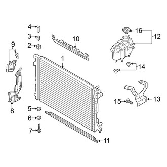 Audi OE - Cooling - Radiator & Components