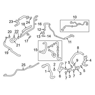 Audi OE - Cooling - Hoses & Lines