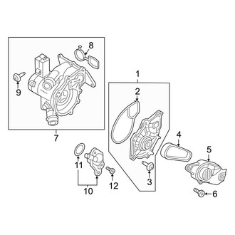 Audi OE - Cooling - Water Pump
