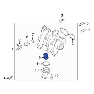Audi OE - Engine Coolant Thermostat