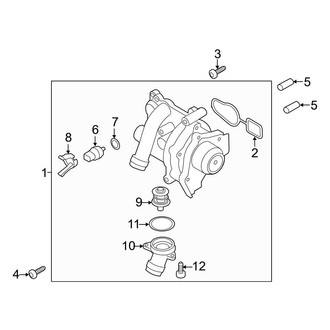 Audi OE - Cooling - Water Pump (Main)