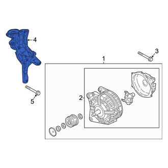 Audi OE - Alternator Bracket