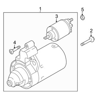 Audi OE - Electrical - Starter