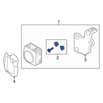 Audi OE - Cruise Control Distance Sensor Hardware Kit