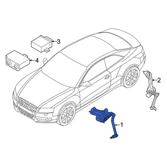 Audi OE - Front Headlight Level Sensor