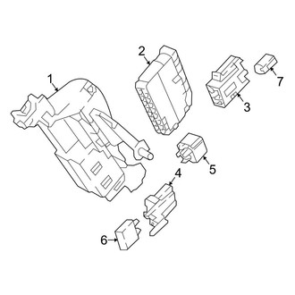 Audi OE - Electrical - Fuse & Relay (Trunk Compartment)