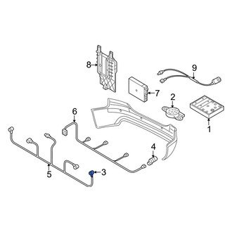 Audi OE - Rear Parking Aid Sensor