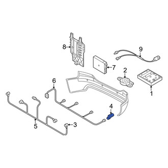 Audi OE - Rear Parking Aid Sensor