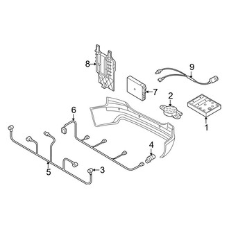 Audi OE - Electrical Components (Park AID System)