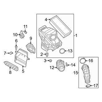 Audi OE - Engine / Transaxle - Air Intake
