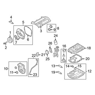 Audi OE - Engine / Transaxle - Engine Parts