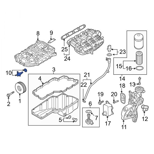 Engine Variable Valve Timing (VVT) Oil Control Valve