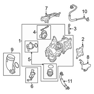 Audi OE - Engine / Transaxle - Turbocharger & Components (Premium / Premium Plus / Prestige)