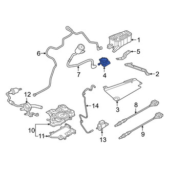 Audi OE - Vapor Canister Vent Solenoid