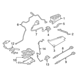 Audi OE - Emission System - Emission Components
