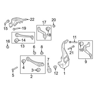 Audi OE - Front Suspension - Suspension Components