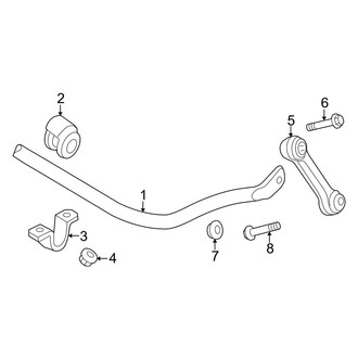 Audi OE - Front Suspension - Stabilizer Bar & Components