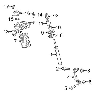 Audi OE - Front Suspension - Struts & Components