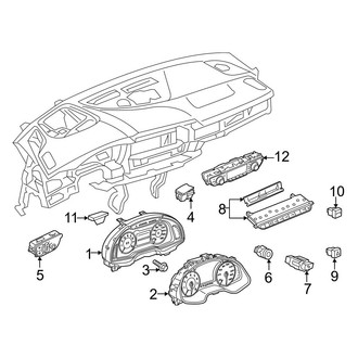 Audi OE - Instrument Panel - Cluster & Switches