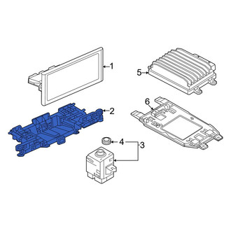 Audi OE - GPS Navigation System Bracket