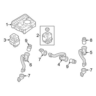 Audi OE - Console (Switches & Controls), (Premium / Premium Plus / Prestige)