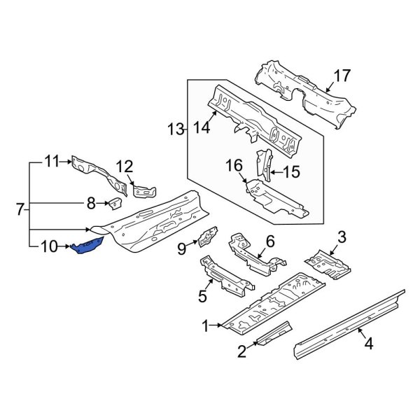 Floor Pan Reinforcement