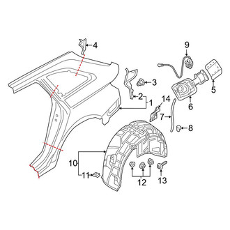 Audi OE - Quarter Panel & Components