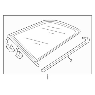 Audi OE - Quarter Panel - Glass