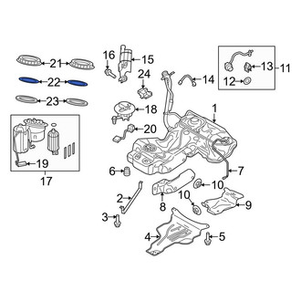Audi OE - Fuel Pump Tank Seal