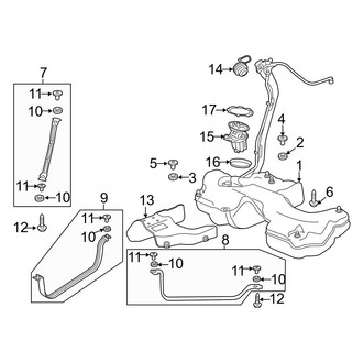 Audi OE - Fuel System Components (Premium / Premium Plus / Prestige)