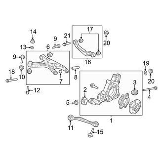 Audi OE - Rear Suspension - Suspension Components