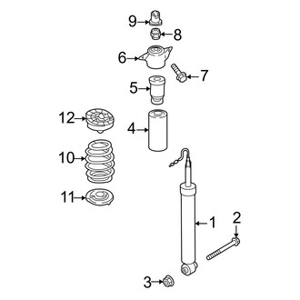 Audi OE - Rear Suspension - Shocks & Components