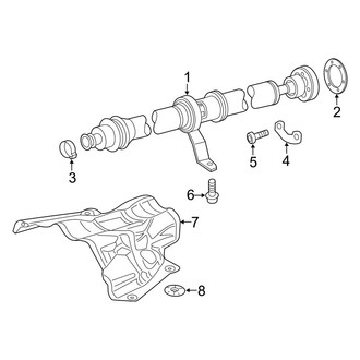Audi OE - Rear Suspension - Drive Shaft