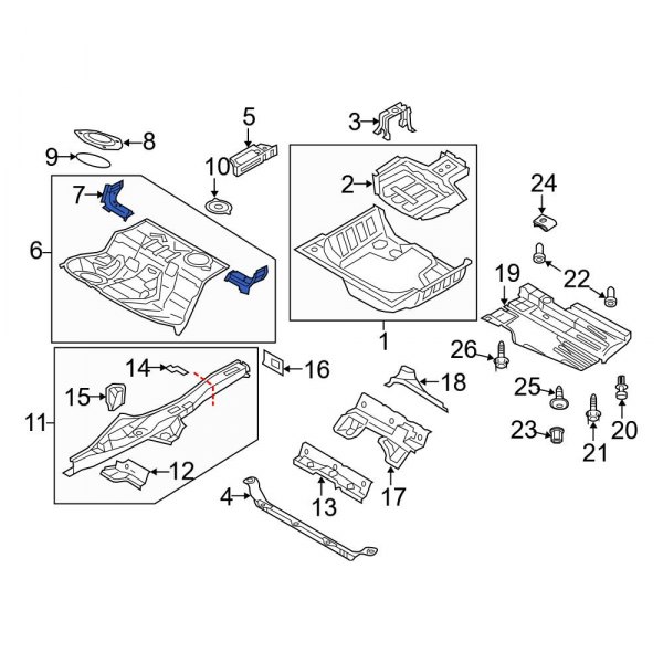 Floor Pan Reinforcement