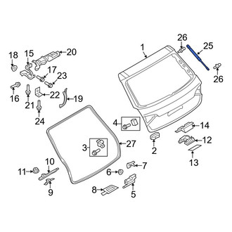 Audi OE - Liftgate Lift Support