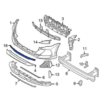 Audi OE - Front Lower Grille