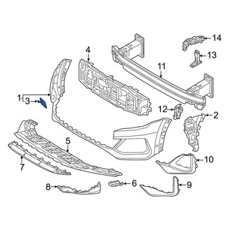 Audi OE - Front Tow Eye Cap