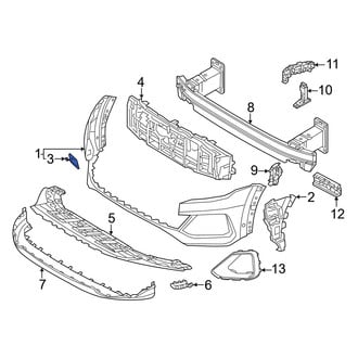 Audi OE - Front Tow Eye Cap