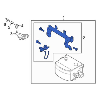 Audi OE - Cruise Control Distance Sensor Hardware Kit